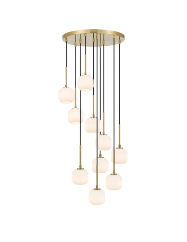 BOBO PE10-AGOM - BOBO 10 PENDANT - ANTIQUE GOLD