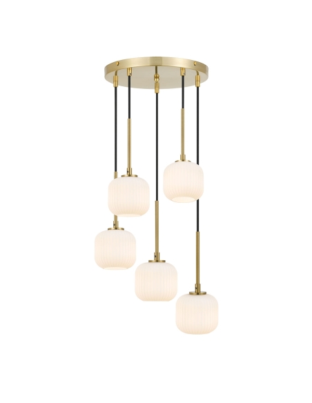 BOBO PE05-AGOM - BOBO 5 PENDANT - ANTIQUE GOLD