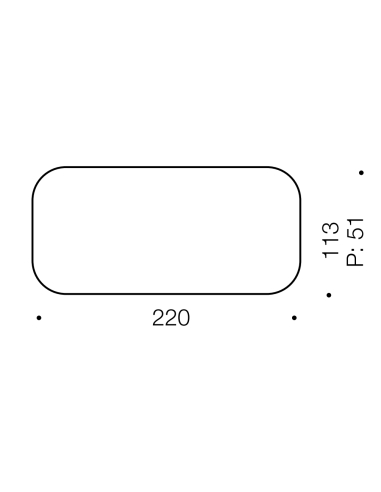 BLOC EX5-BK3C - BLOC Exterior 5W LED WALL LIGHT - BLOC EX5-BK3C