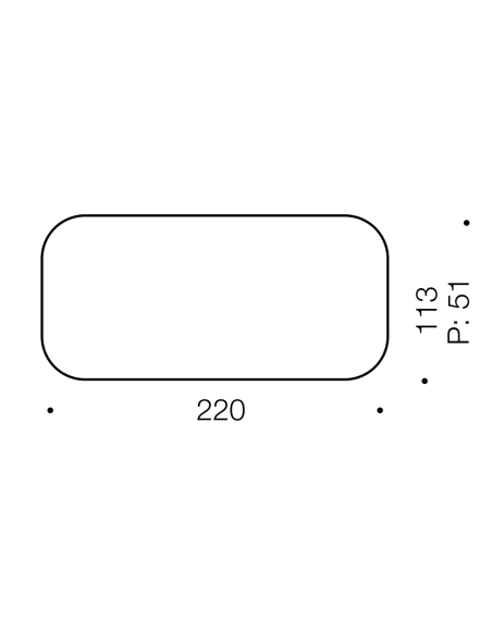 BLOC EX5-BK3C - BLOC Exterior 5W LED WALL LIGHT - BLOC EX5-BK3C