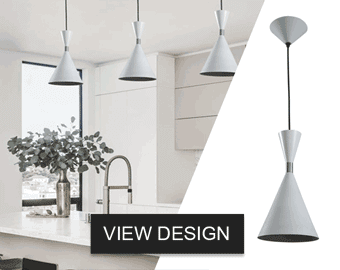 White Pandant Modern Kitchen or Livingroom Down Lights